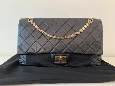 CHANEL HANDBAG CLASSIC 2.55 REISSUE CALFSKIN GOLD 227, View more