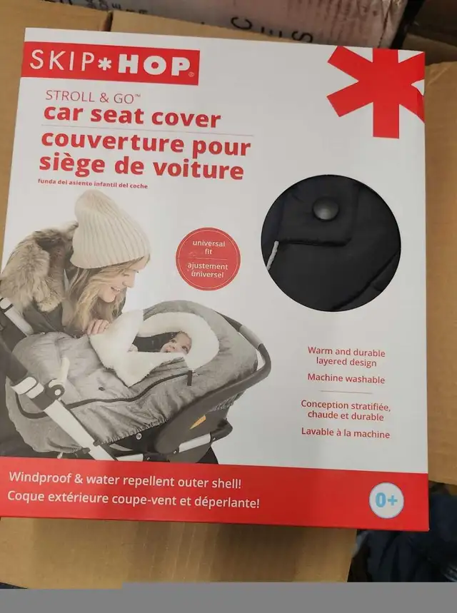 Skip Hop Winter Car Seat Cover in Strollers, Carriers & Car Seats in Calgary - Image 6