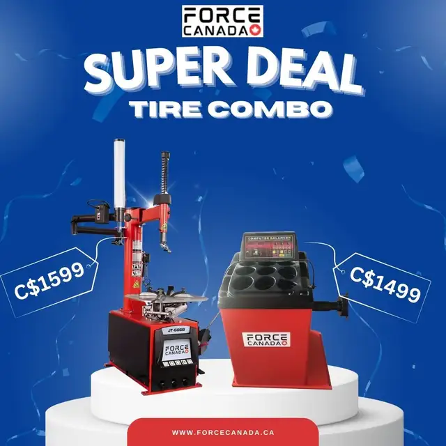 Brand New Tire Changer with Arm assist and Wheel balancer in Other in Saskatoon - Image 2