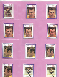 Vintage Hockey: 1970-71 Esso NHL Power Players Stamps (Singles)