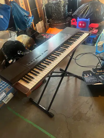 Needs Tuning *Yamaha PF10 piano keyboard made in JAPAN, View more