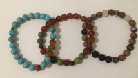 Healing stone bracelets $10 each