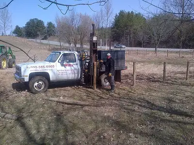 Farm fence, Post driving Horse Cattle Sheep Dog and Equestrian, View more