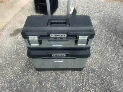 Metal Stanley Tool Box, View more