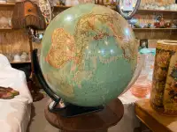 Globe terreste mappemonde ballon gonflable vintage années '50