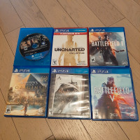 PS4 Games (Compatible with PS5) - EACH is $10