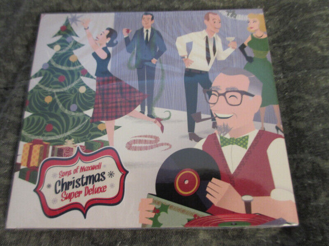 CD New in plastic Sons of Maxwell Christmas Super Deluxe dans CD, DVD et Blu-ray  à Timmins
