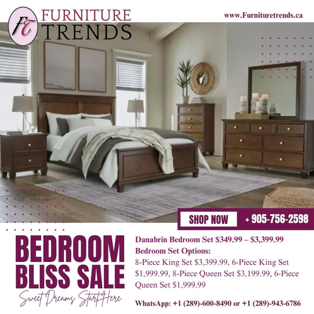 Luxury Redefined: Premium Bedroom Set for Sophisticated Living in Beds & Mattresses in Mississauga / Peel Region - Image 4