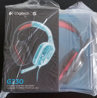 New & Sealed Logitech G230 Stereo Gaming Headset (981-000541)