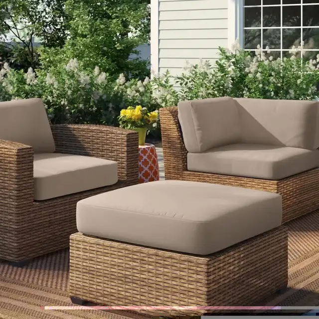 Outdoor 6'' Replacement Cushion Set Cushion Cover Brown in Patio & Garden Furniture in Hamilton - Image 4