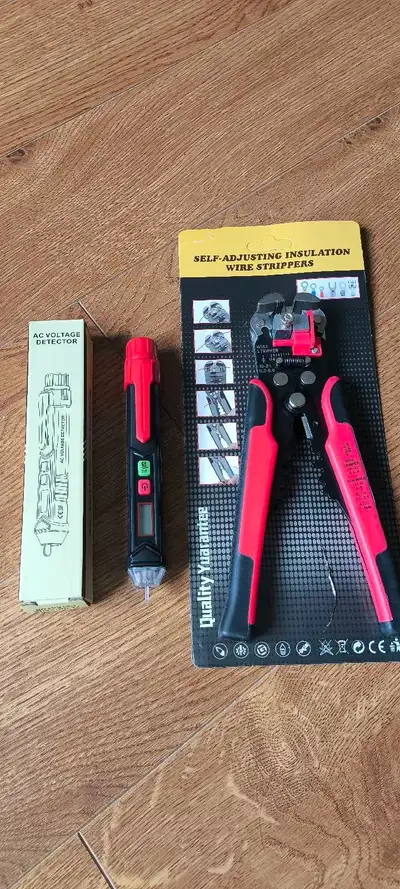 Electrical Tool Kit – Wire Stripper & AC Voltage Tester – New, View more