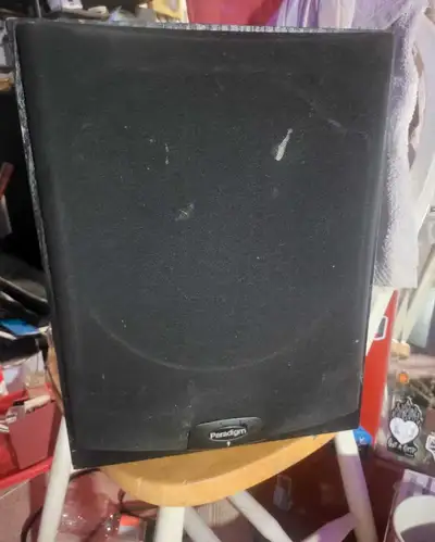 Pro Series Powered Subwoofer mint condition only used once too loud for apartment building. Open to...