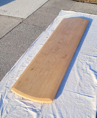 Oak (solid one piece) countertop