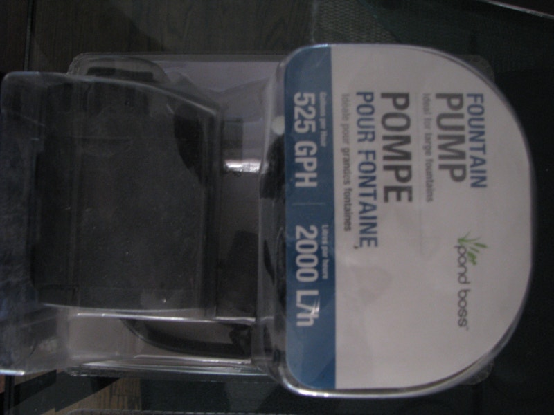 Fountain Pump 525 gph/2000 lph Hot Tubs & Pools Ottawa Kijiji