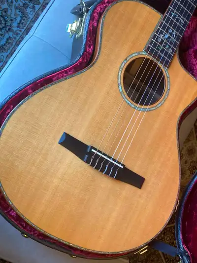 Taylor 912ce-N Grand Concert Nylon String Acoustic-Electric Guit, View more