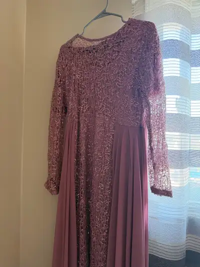 Mauve Evening Gown, View more