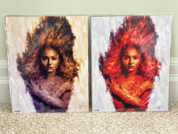 X-Men Girl On Fire Dark Phoenix 8" x 10" Variant Art Prints