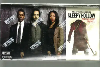 SLEEPY HOLLOW SEASON 1 TRADING CARDS FACTORY SEALED BOX, View more
