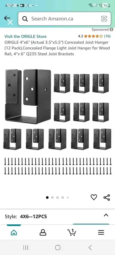 Origle Joist Hangers, View more