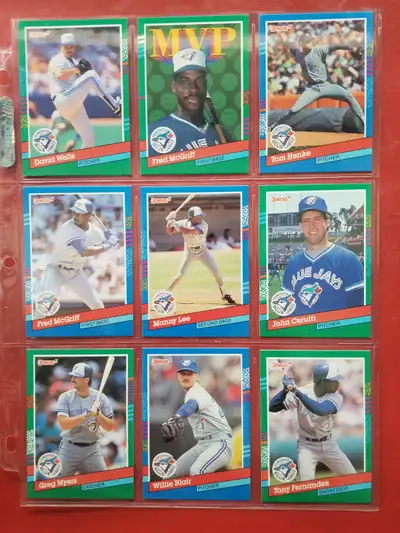 $ 5,- for All-Toronto Blue Jays Donruss cards from 1988, View more