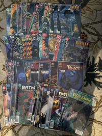 Batman comic lot/comic box