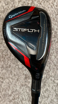 Taylormade Stealth 3 hybrid Rescue + New box pro v1