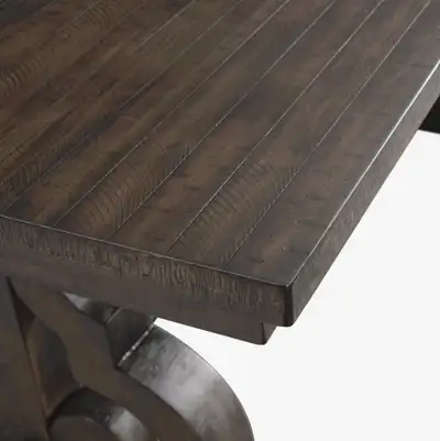 **DINING TABLE, COUNTER HEIGHT WOOD TABLE**BRAND NEW, MOVING**, View more