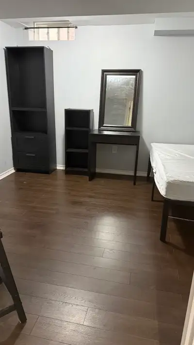 Furnished rooms available in a bright walkout basement. Shared Room: Starts from $550/month Private...