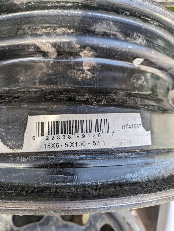 Four 15 inch rim for sale - $75 in Tires & Rims in Dartmouth