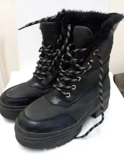 ! WORN ONCE! LADIES 6.5 "CALL IT SPRING" INSULATED LEATHE, View more