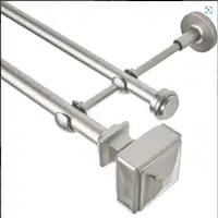 Double curtain rods - 3