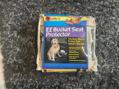 Never Used- Original Sealed Packaging- EZ Bucket Seat Protector, View more