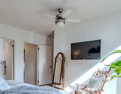 FREE ceiling fan with light, View more