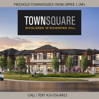 Townsquare Richlands - Freehold Townhouses and Live/Work Towns