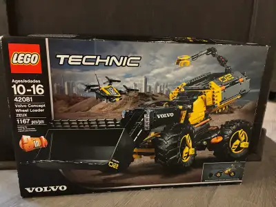 Selling a retired lego technic volvo Code# 42081 ($400 on amazon) New/sealed box 1167 pieces Makes a...