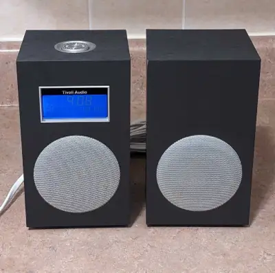 Tivoli Audio Model 10 AM FM Clock Radio Aux + Extension Speaker, View more