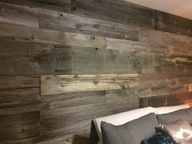 Grey Barnboard Reclaimed Rustic Grey Board Grey Barn Board in Floors & Walls in Gatineau
