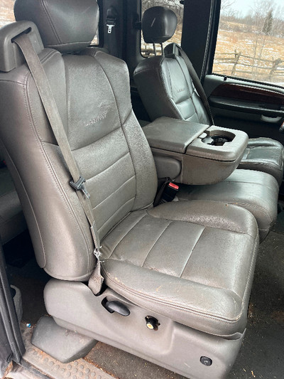XLT LEATHER INTERIOR (2007) GRAY FOR F series trucks