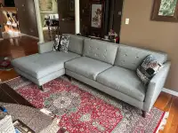 Huge sectional couch (will deliver)