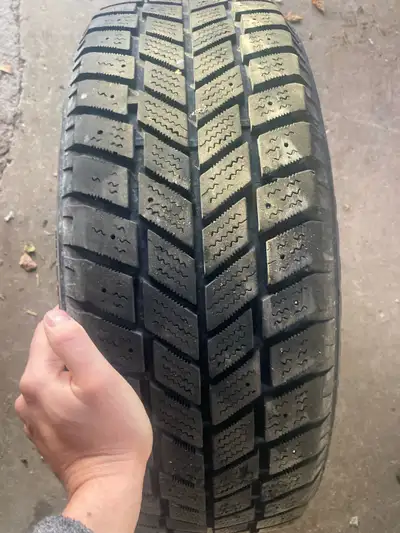 Winter tires on rims for VW or Audi and or others . 5x112 bolt pattern. R16 Good tread on them. Good...