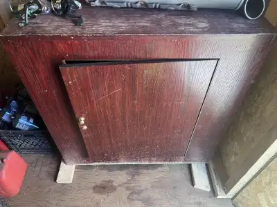 Old Cigar Humidor cabinet, View more