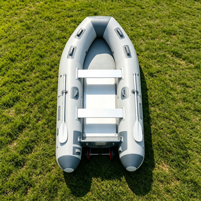 12 ft inflatable fishing boat suitable for family use in Fishing, Camping & Outdoors in Thunder Bay - Image 5