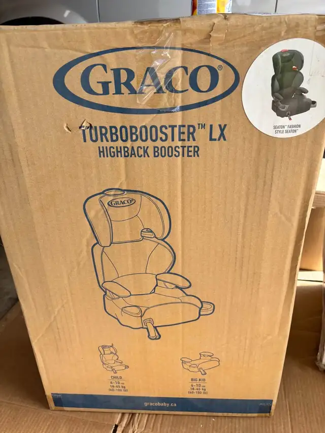 Graco TurboBooster LX Highback Booster Seat (2029 expiry) in Strollers, Carriers & Car Seats in Edmonton - Image 8