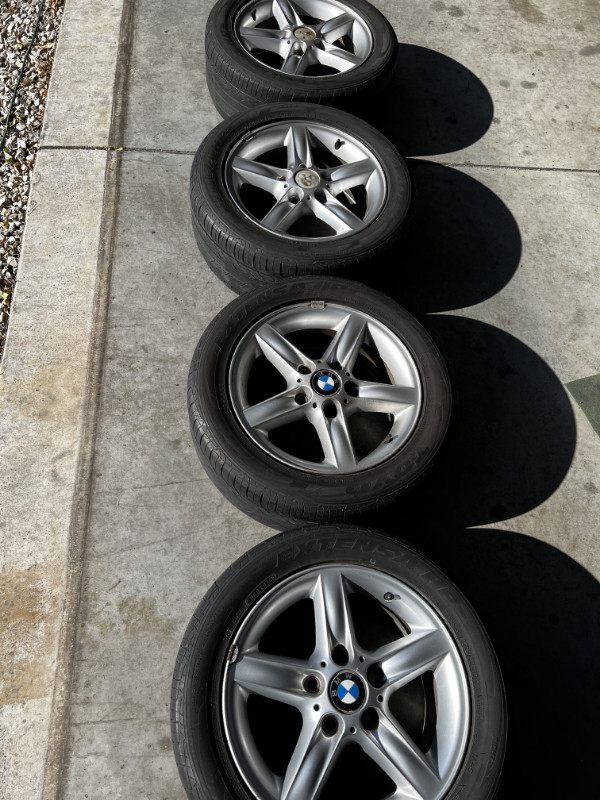 BMW 5 spoke alloy wheels, nice condition in Tires & Rims in Leamington - Image 2