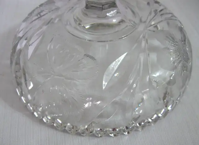COUPE a DESSERT VINTAGE BIRKS CRYSTAL INDIVIDUAL COMPORT in Arts & Collectibles in West Island - Image 5