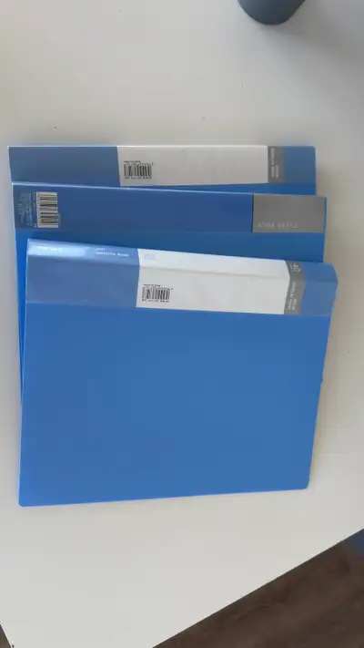 3x Display Folders A4, View more