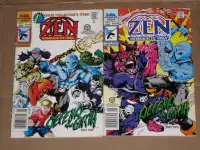 Archie Comics Zen Intergalactic Ninja#1 and 2 comic book
