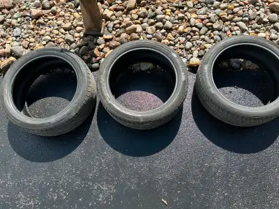 Selling three tires Continental ProContact tx SSR 225/45R19 96H (yes only three, the other one was d...