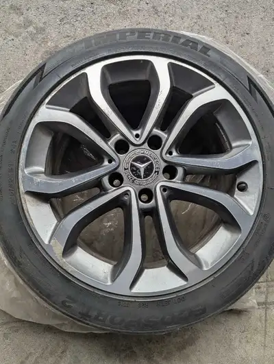 2 out of the 4 tires are very good condition Negotiable