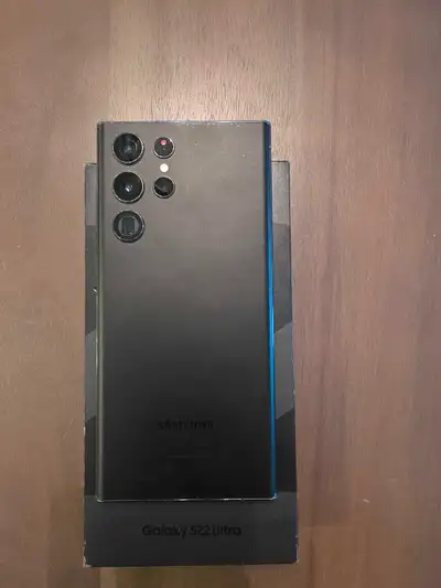 Samsung S22 Ultra – Black, 128GB, Unlocked, View more